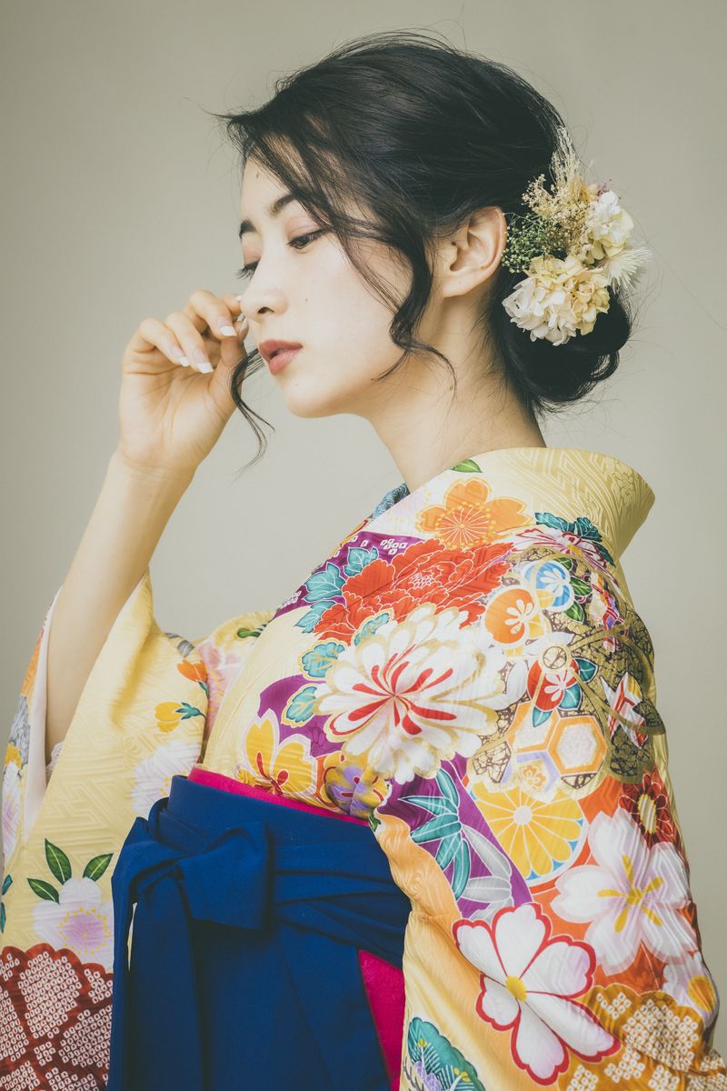 着物の撮影