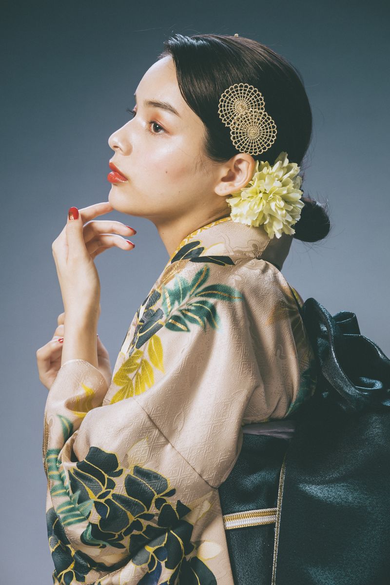 着物の撮影