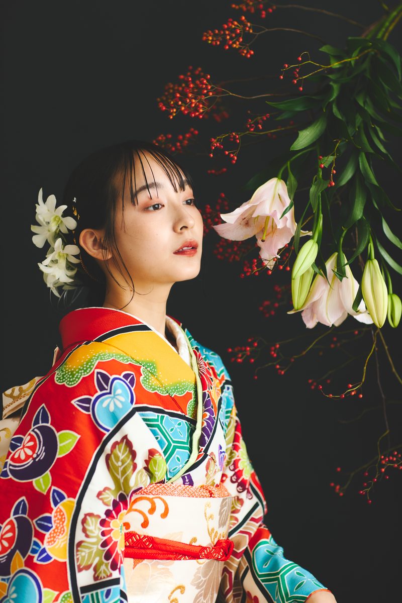 着物の撮影