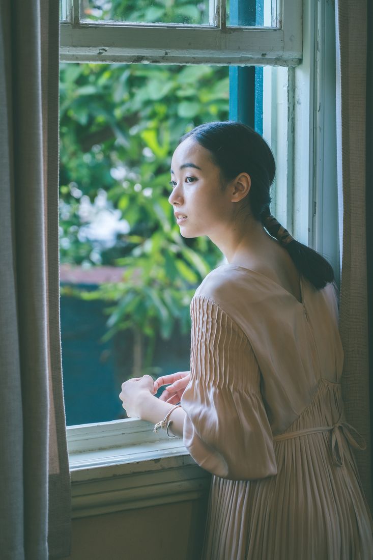 作品撮りのポートレート