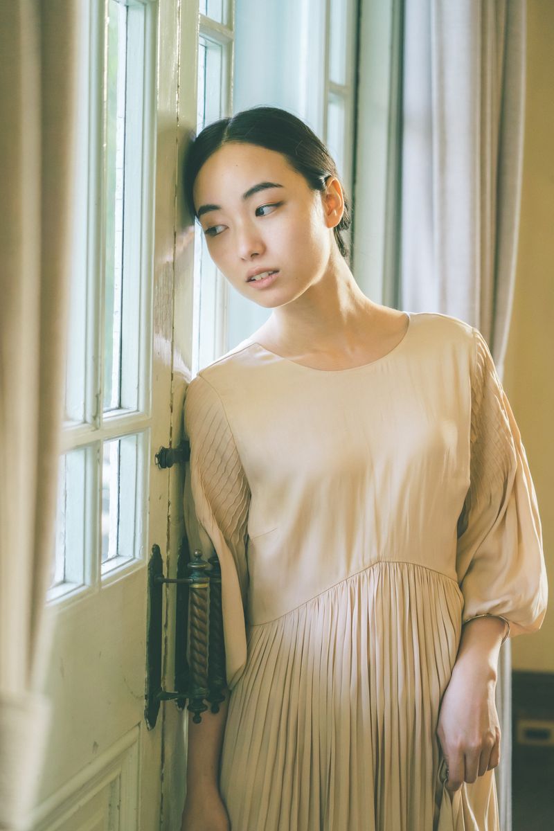 作品撮りのポートレート